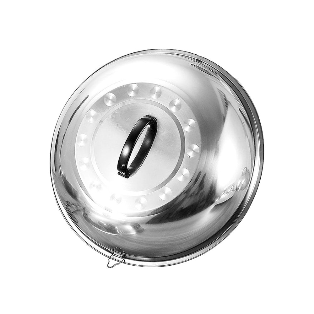 不锈钢炒锅盖高42cm