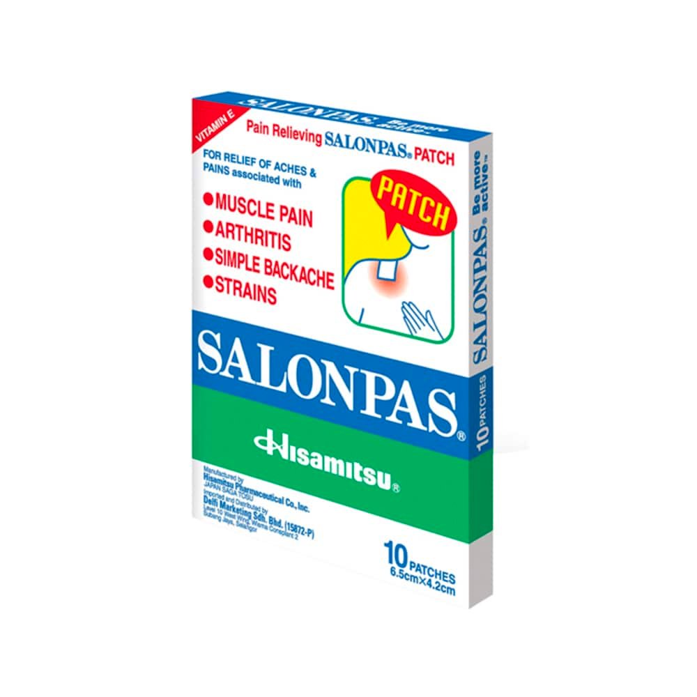 撒隆巴斯药膏 10片