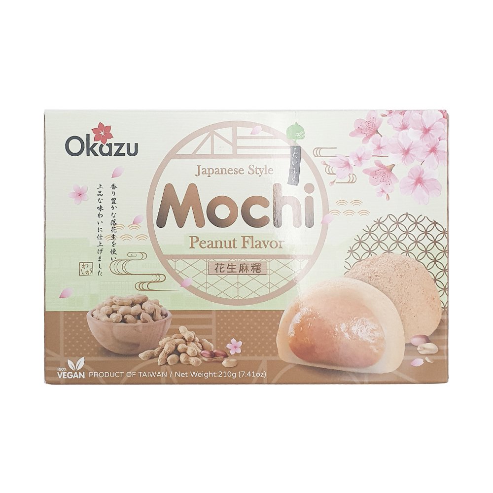 Peanut Mochi Rice Cake 210g