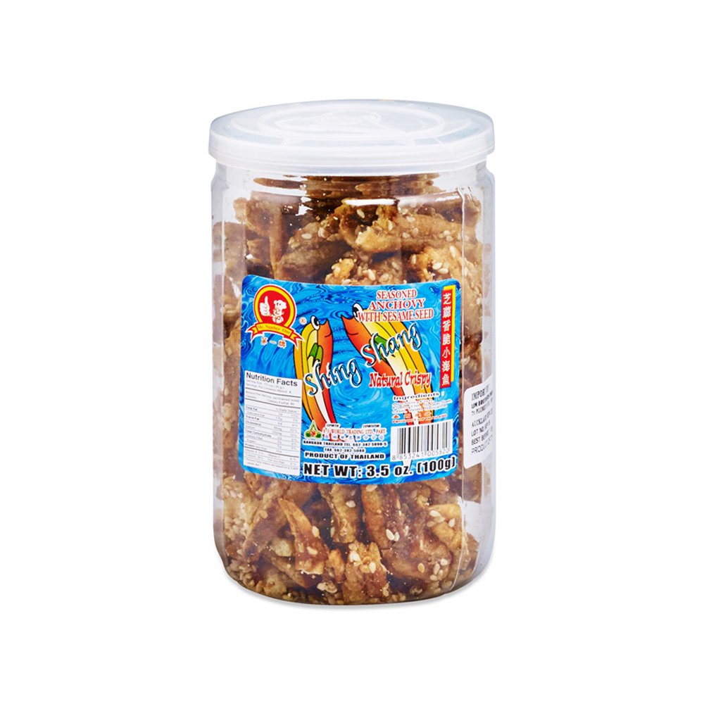 调味凤尾鱼/芝麻 100g