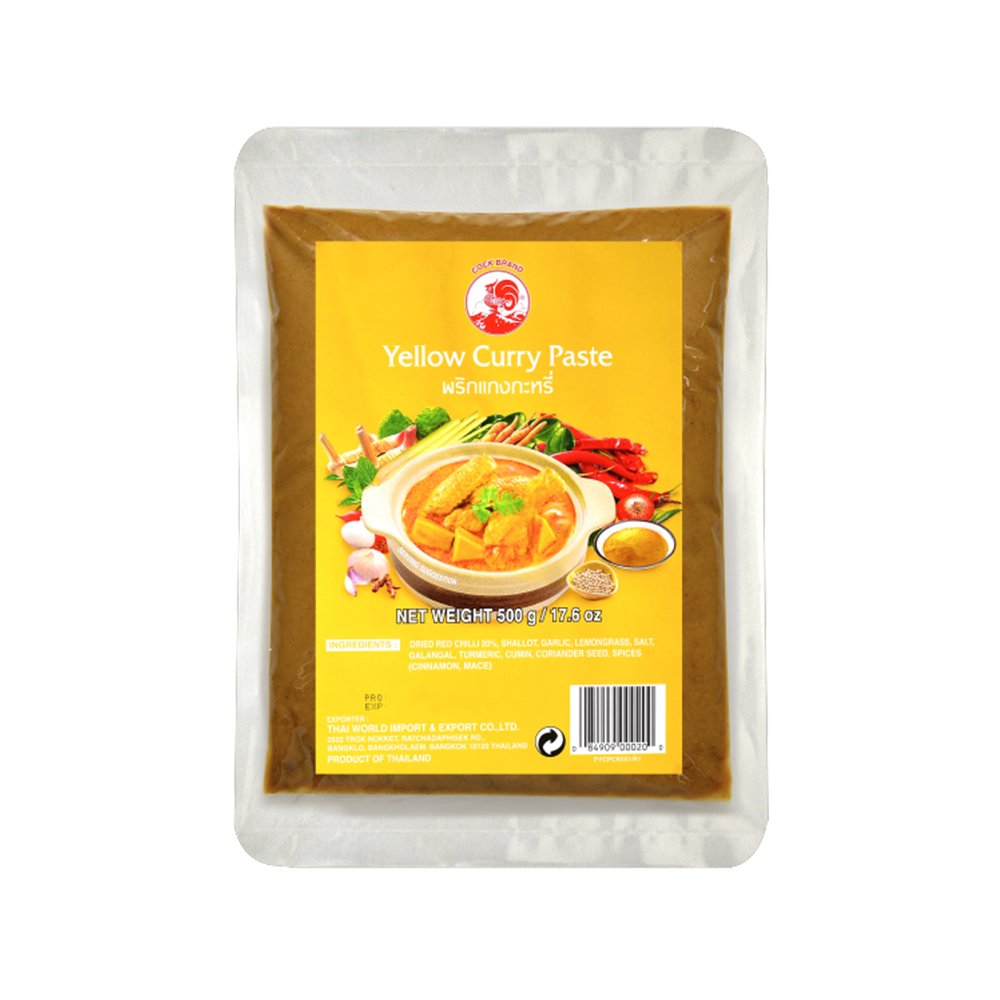 Yellow Curry Paste 500g – New Gum Sarn - Main Image