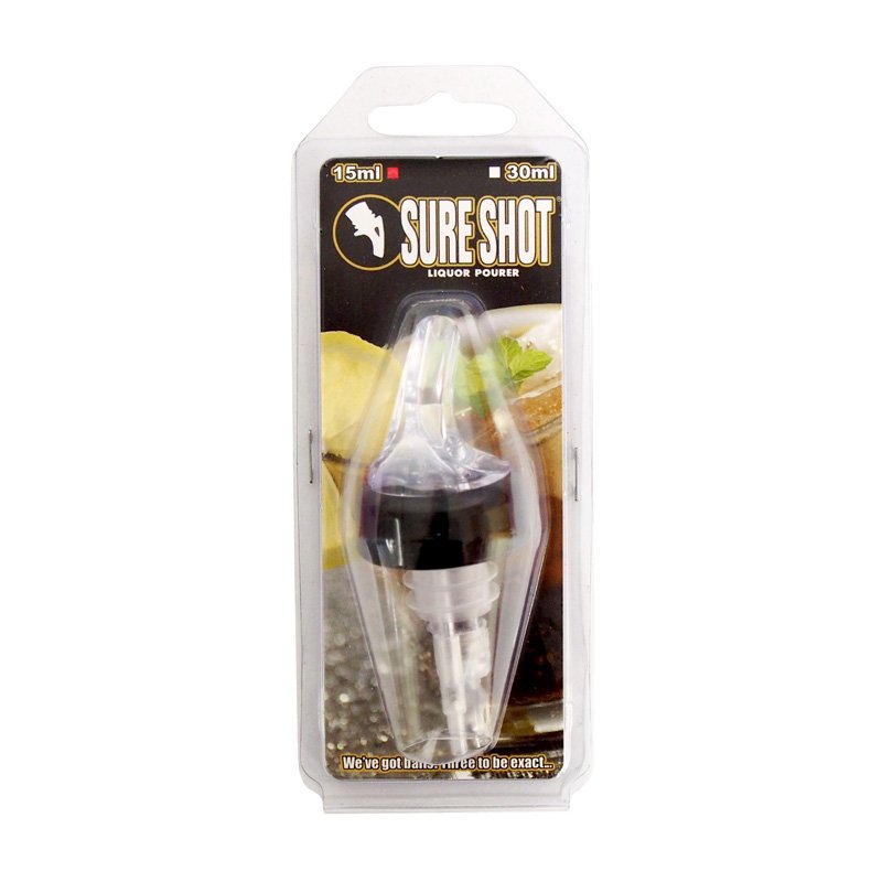 带颈圈的倒酒器 15ml 透明