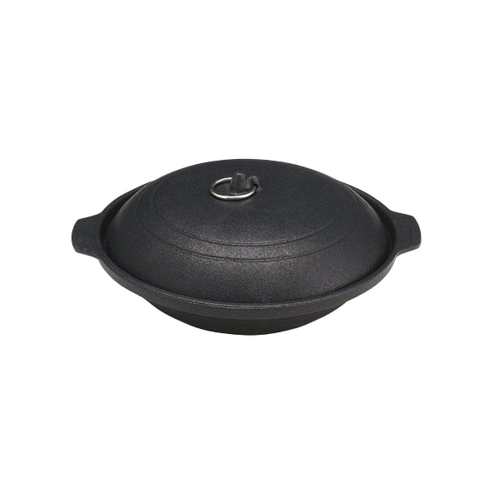 铁火锅浅环柄22cm