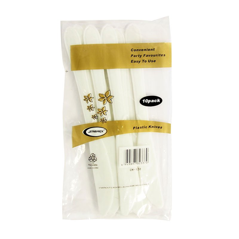 塑料刀 10 件装