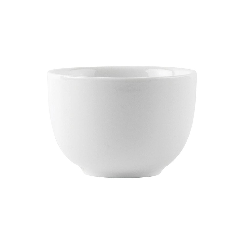 陶器 Yum Char 茶杯 白色厚边 78X55mm