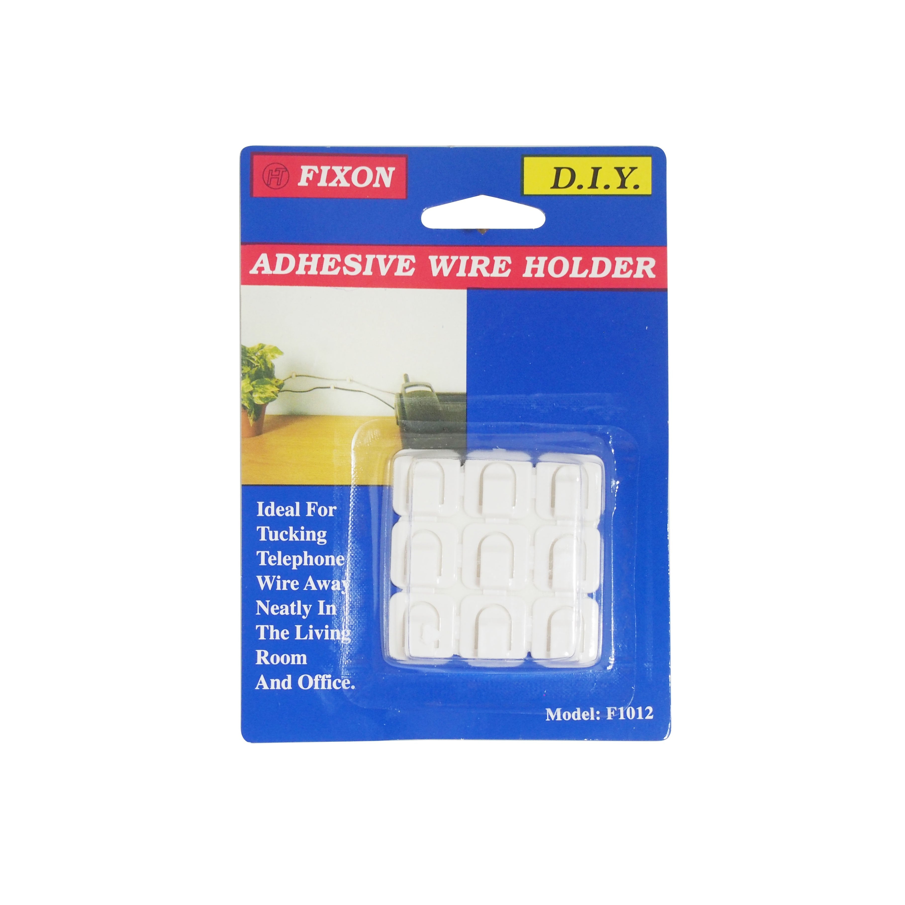 粘性电缆固定器 9pcs