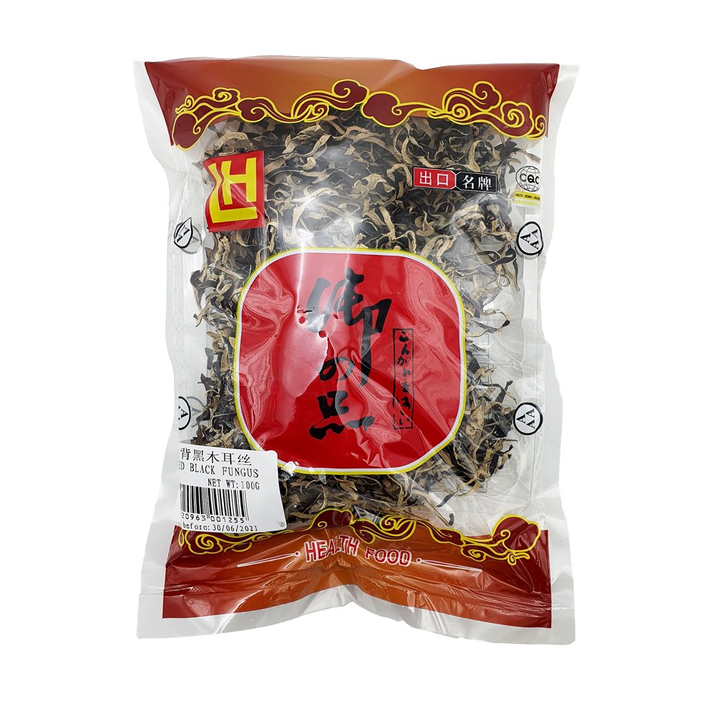 干黑木耳木耳条 100g