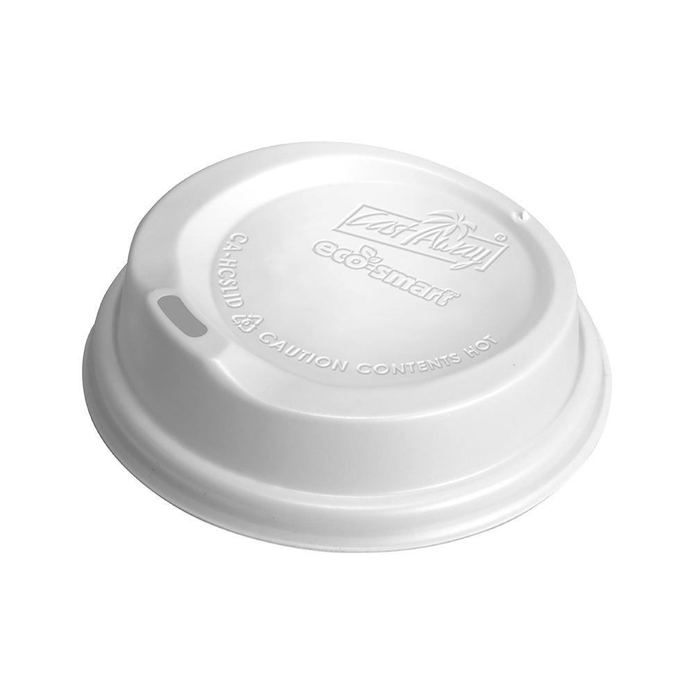 Ecosmart 纸质热杯盖 白色8/12/16