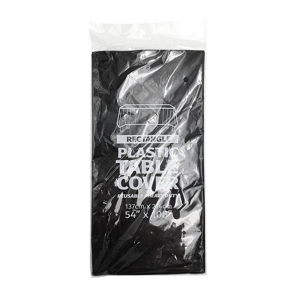 塑料桌布(黑色)137cmx274cm