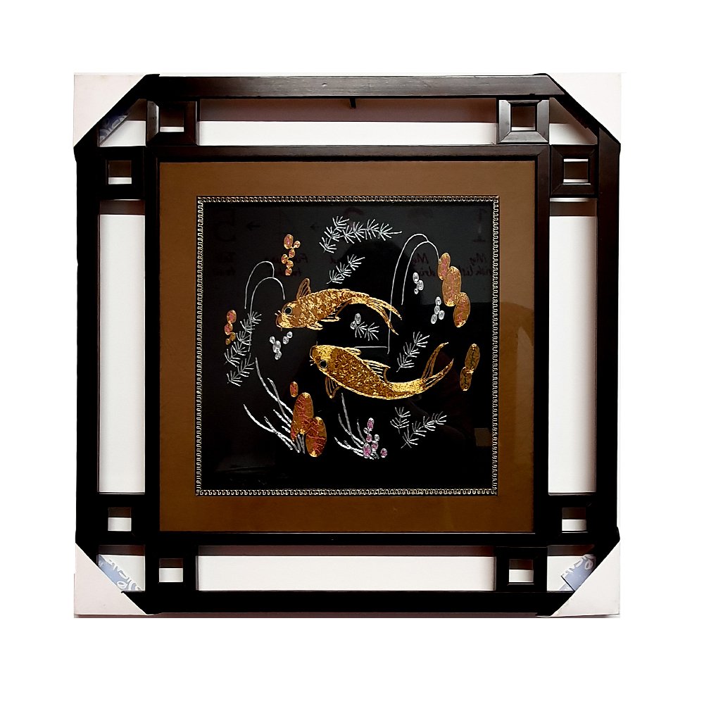 中国壁饰 530mmx530mm“金鱼 A”