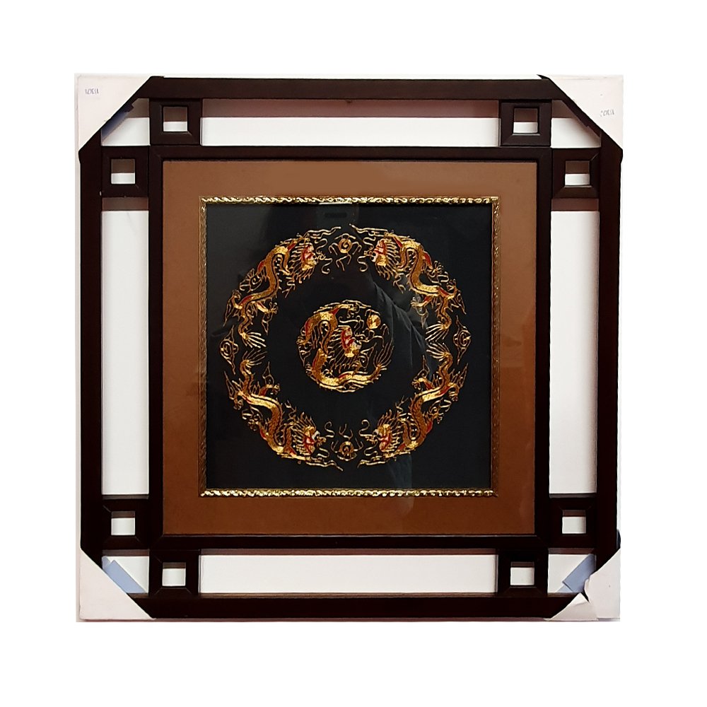 中国壁饰 530mmx530mm “五龙”五龙