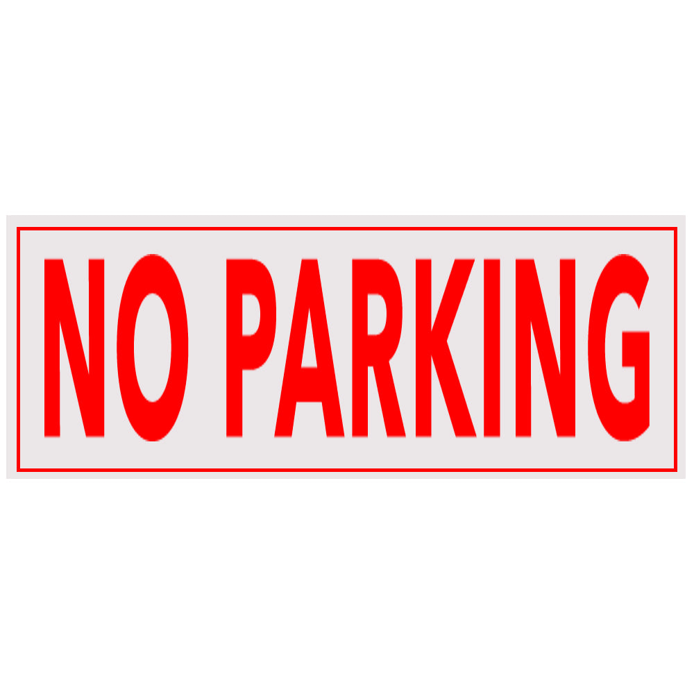 塑料禁止停车标志(大)