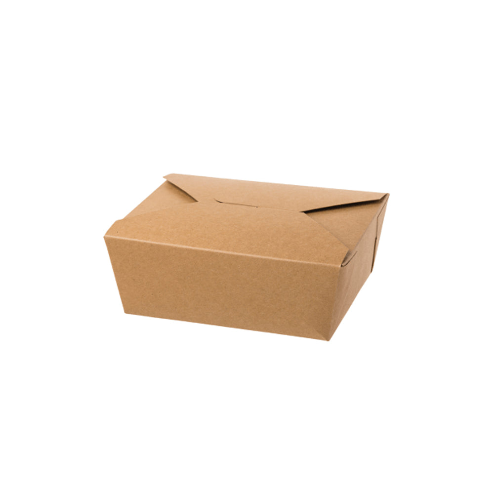 纸板餐盒 尺寸 #1.5 棕色 50 件