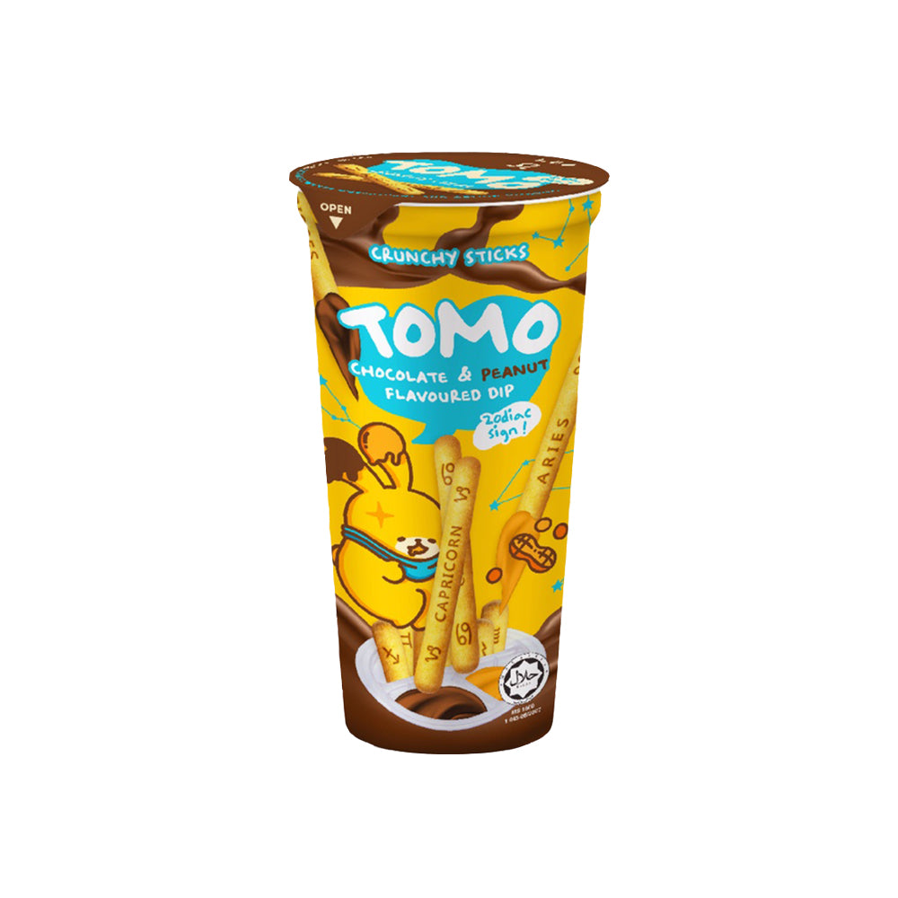 Tomo 脆脆棒 巧克力花生 40g