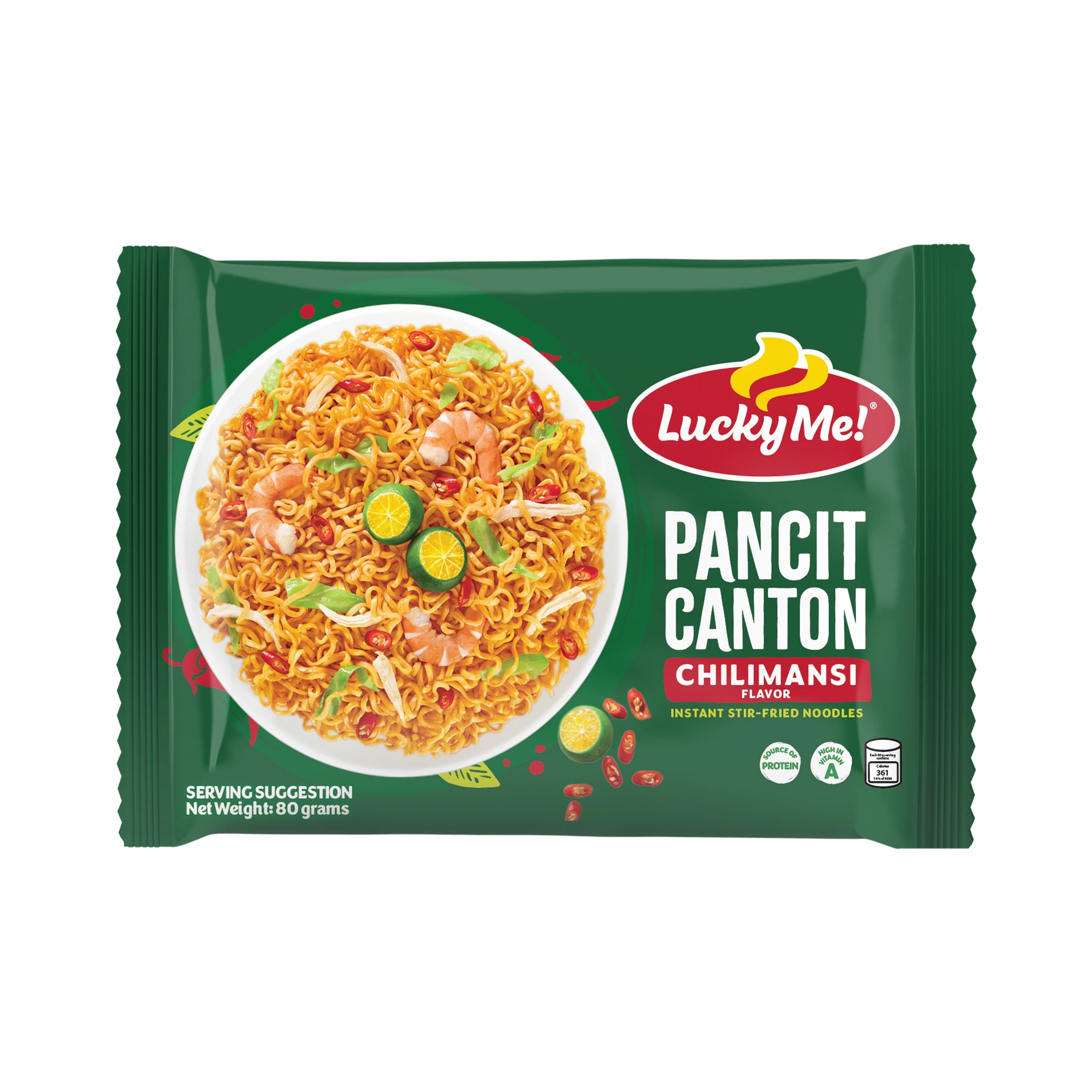 Instant Noodles Pancit Canton Chilimansi 6's x 80g
