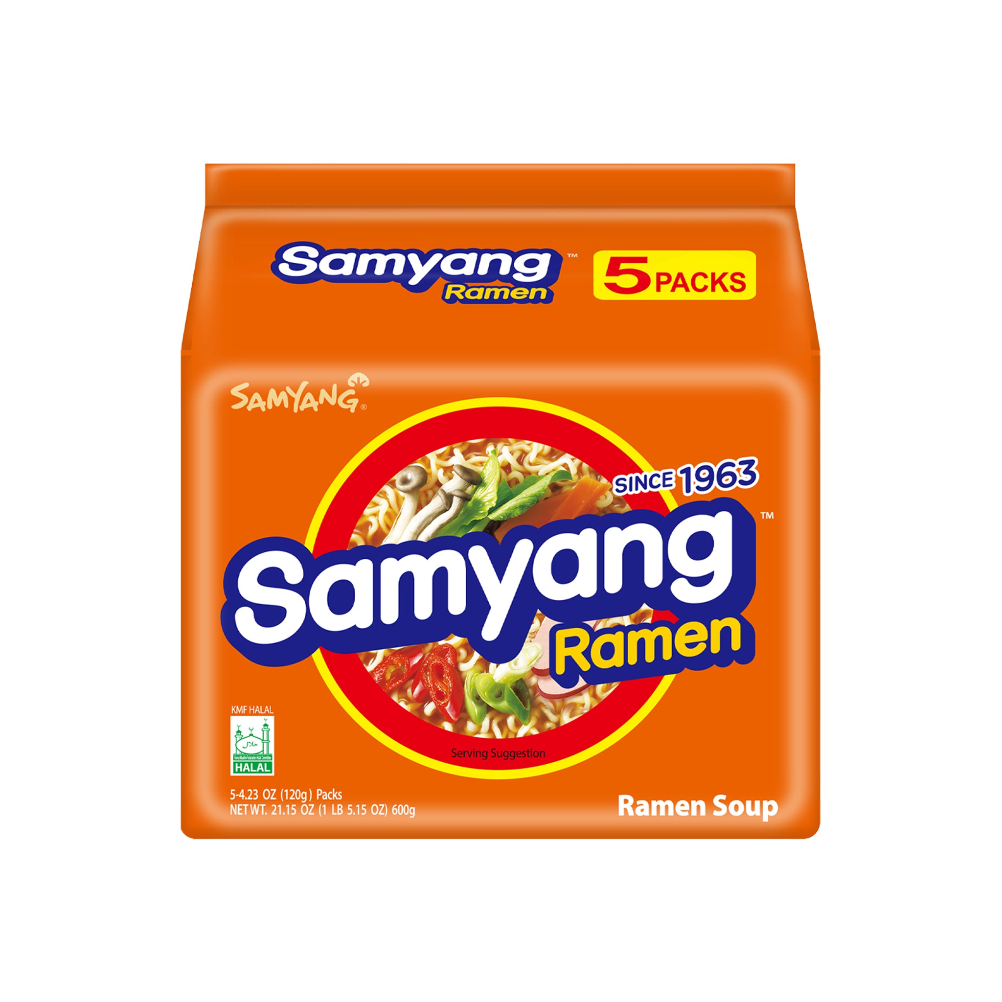 Samyang Ramen 5's x 125g