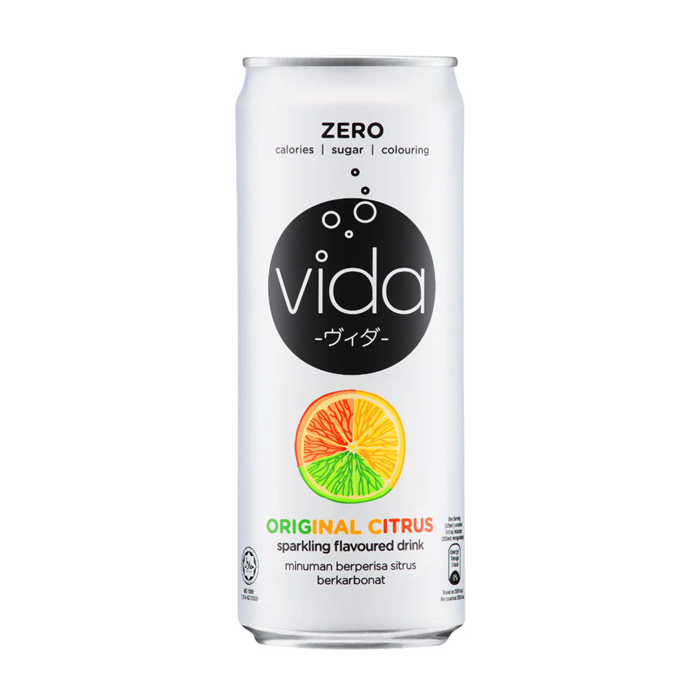 柑橘味气泡饮料 325ml