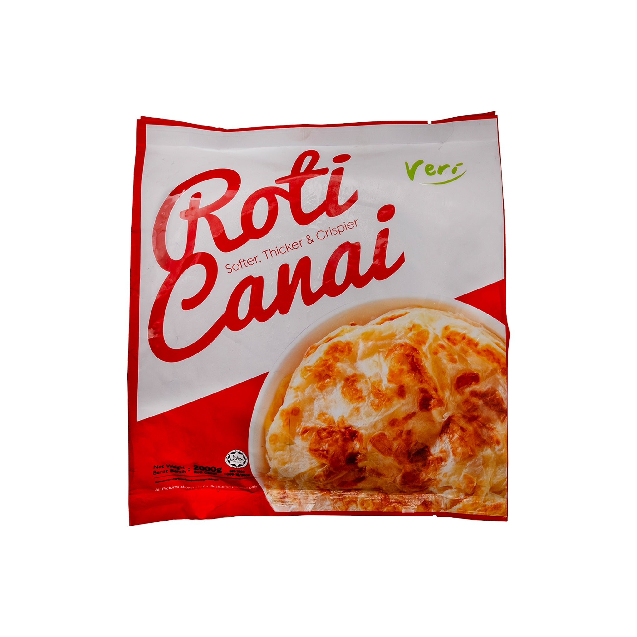 Roti Canai Original 20's x 100g