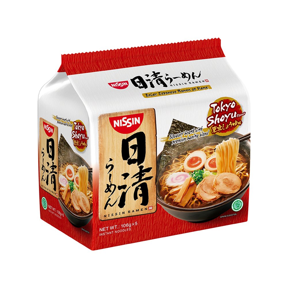 Ramen Tokyo Shoyu Noodles 5's x 106g
