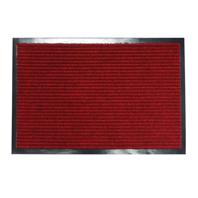 Rubber Dirt Stop Mat with Carpet 120X90cm