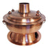 Copper Charcoal Beijing Style Steamboat Hot Pot 36cm