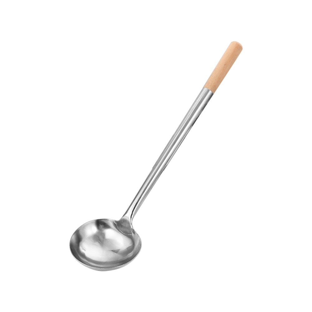 Stainless Steel Wok Scoop Ladle #3 8oz