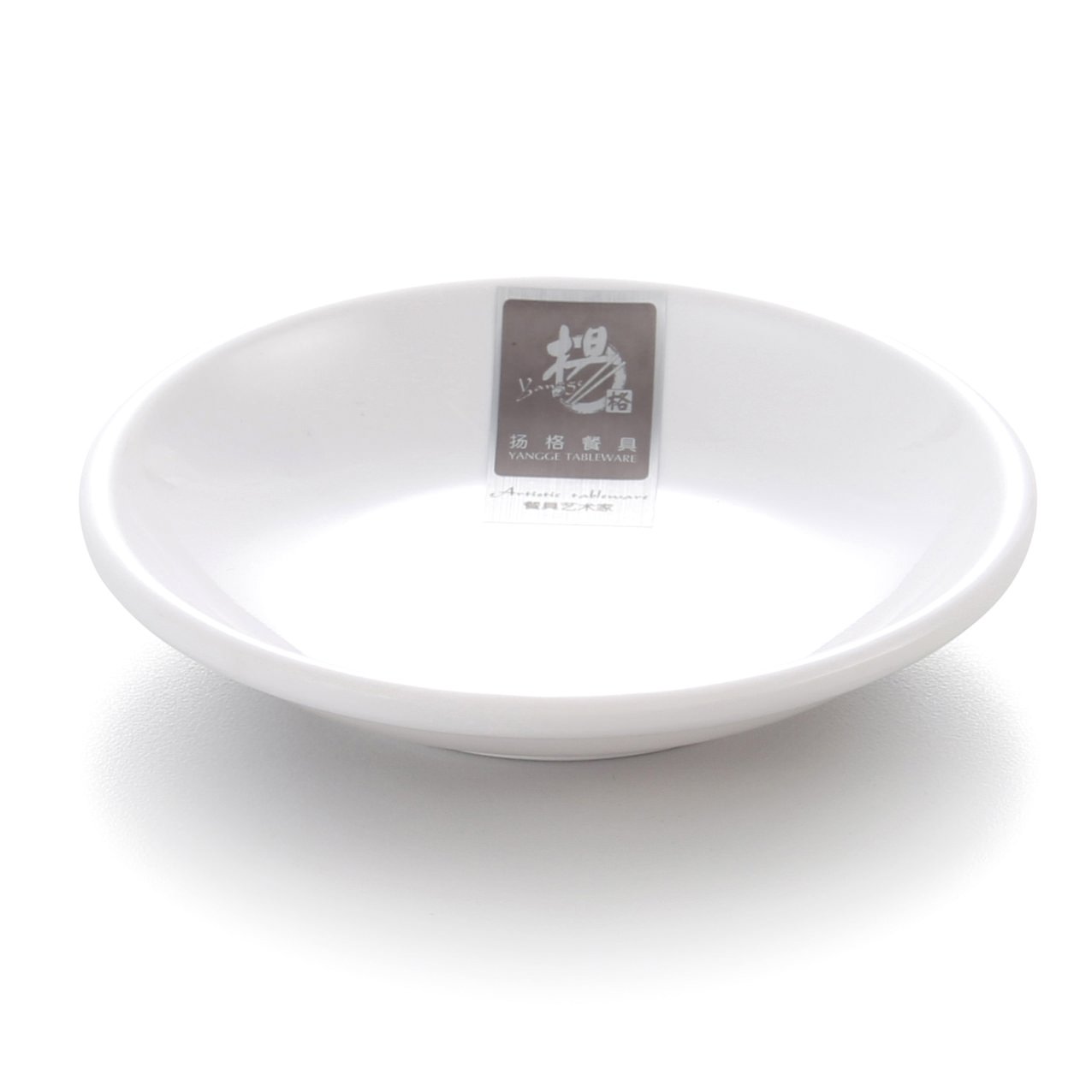 Melamine Sauce Dish White 4"