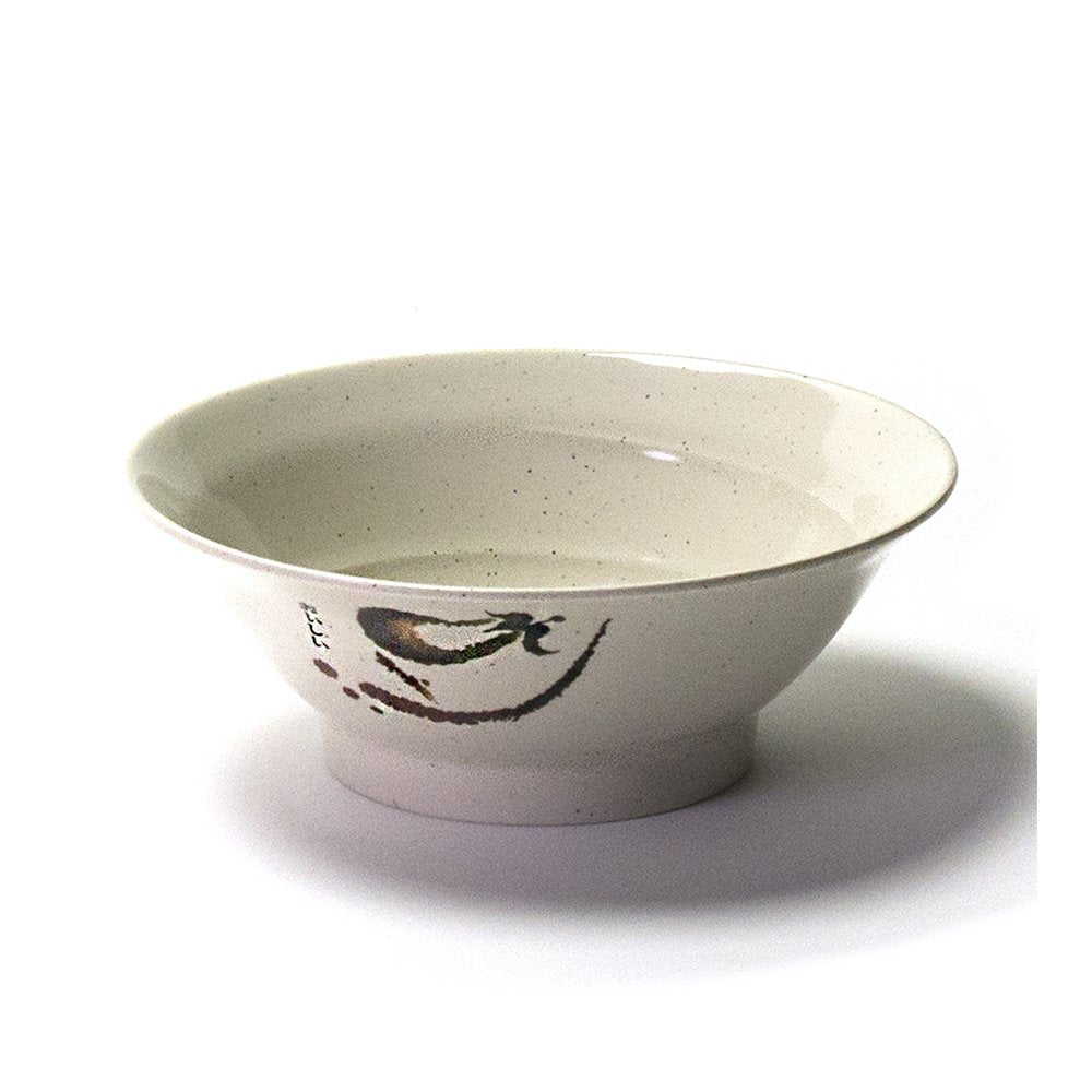 Melamine Bowl Deep Eggplant 20.4cmx9cm
