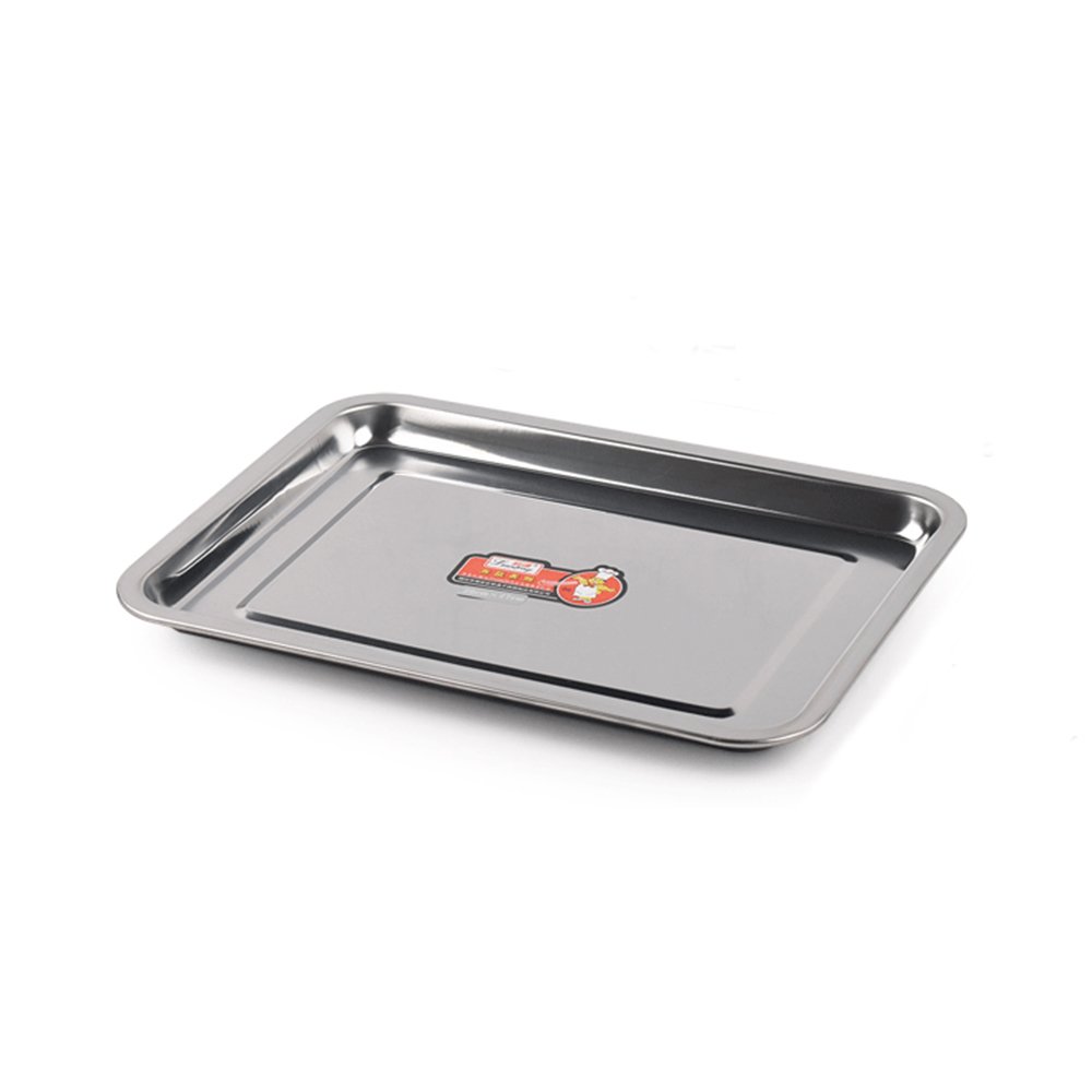Stainless Steel Tray 45cmx35cmx2cm
