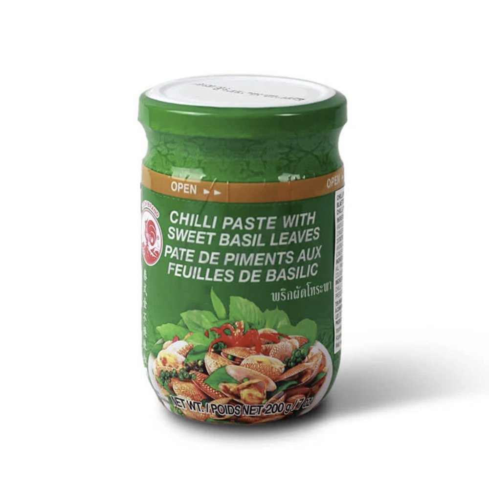 Sweet Basil Leaf Chilli Paste 200g