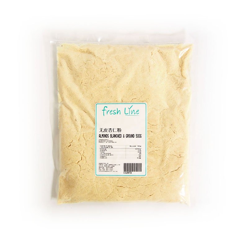 Almond Blanched Ground 500g
