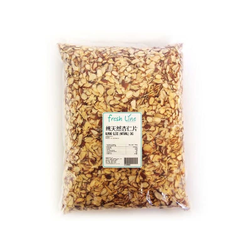 Almond Natural Sliced 3kg