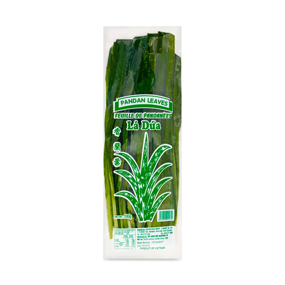 Frozen Pandan Leaves 100g