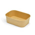 Kraft Rectangular Containers 650ml 50pcs