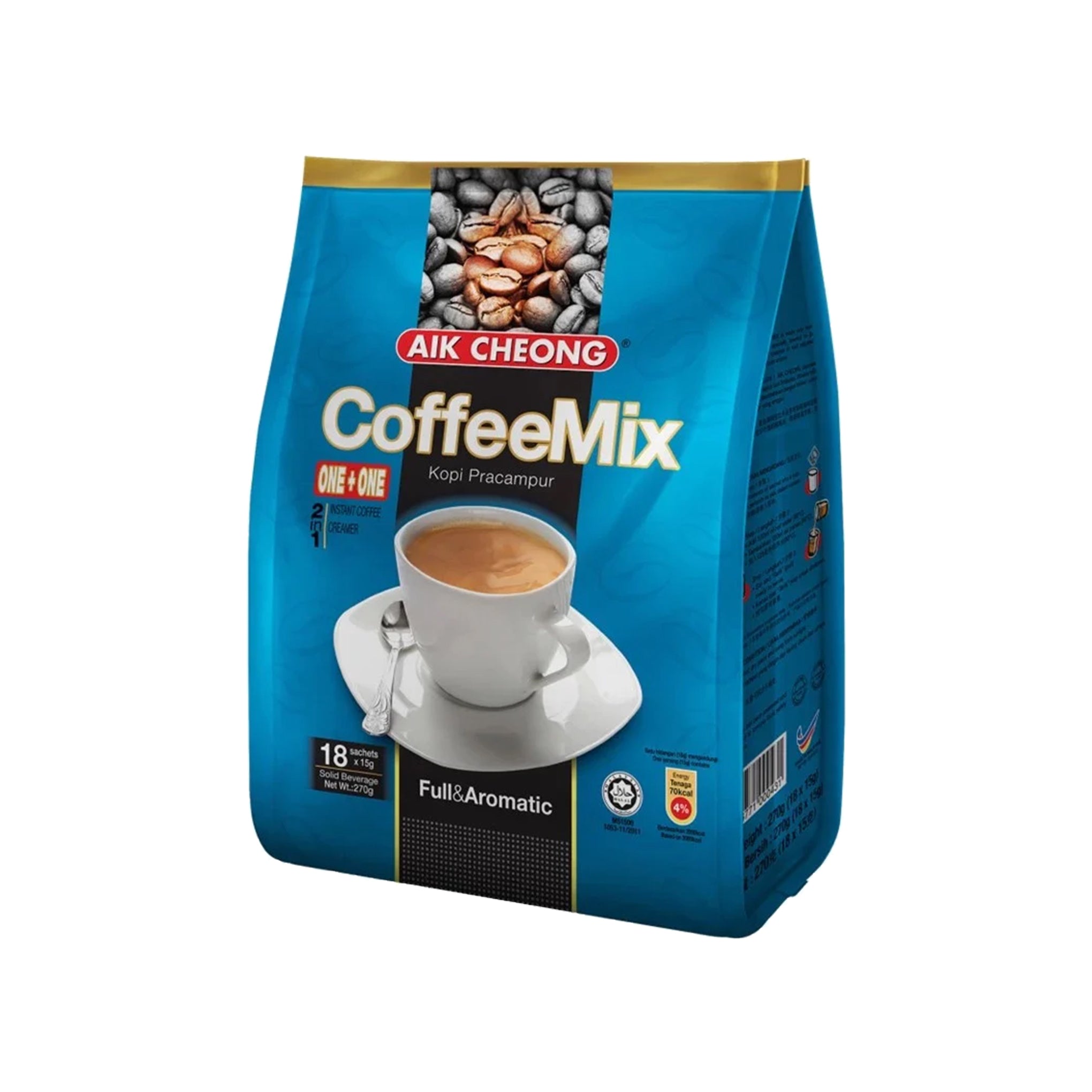 2in1 Coffee Mix No Sugar 18's x 15g