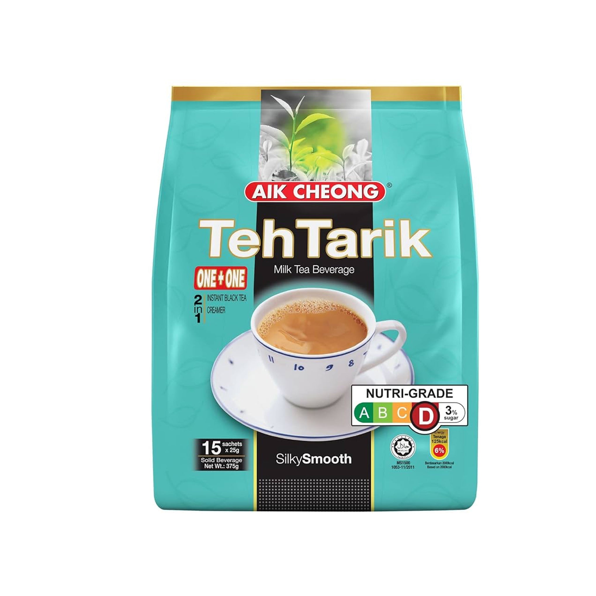 2in1 Teh Tarik No Sugar 12's x 25g