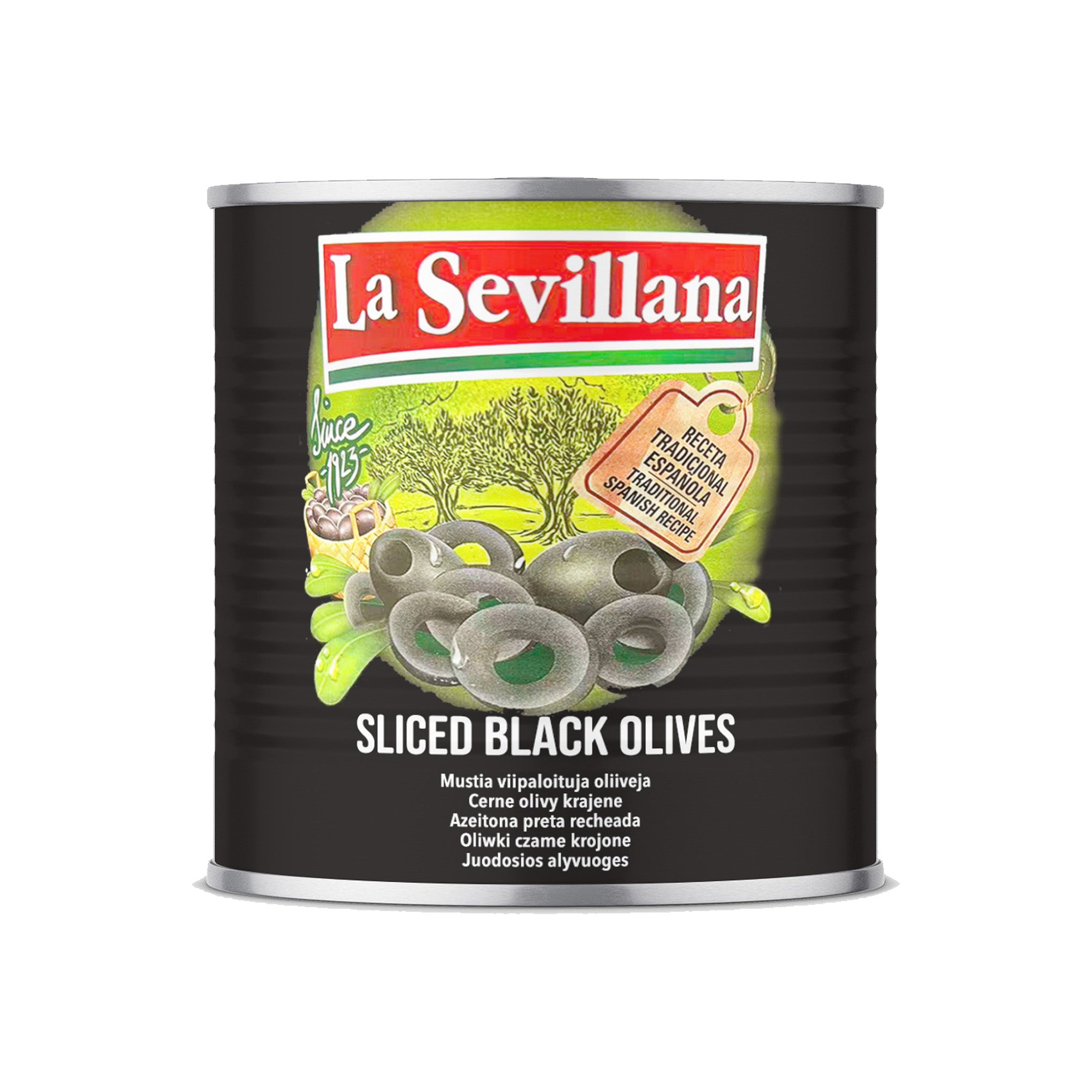 Sliced Black Olives 3kg