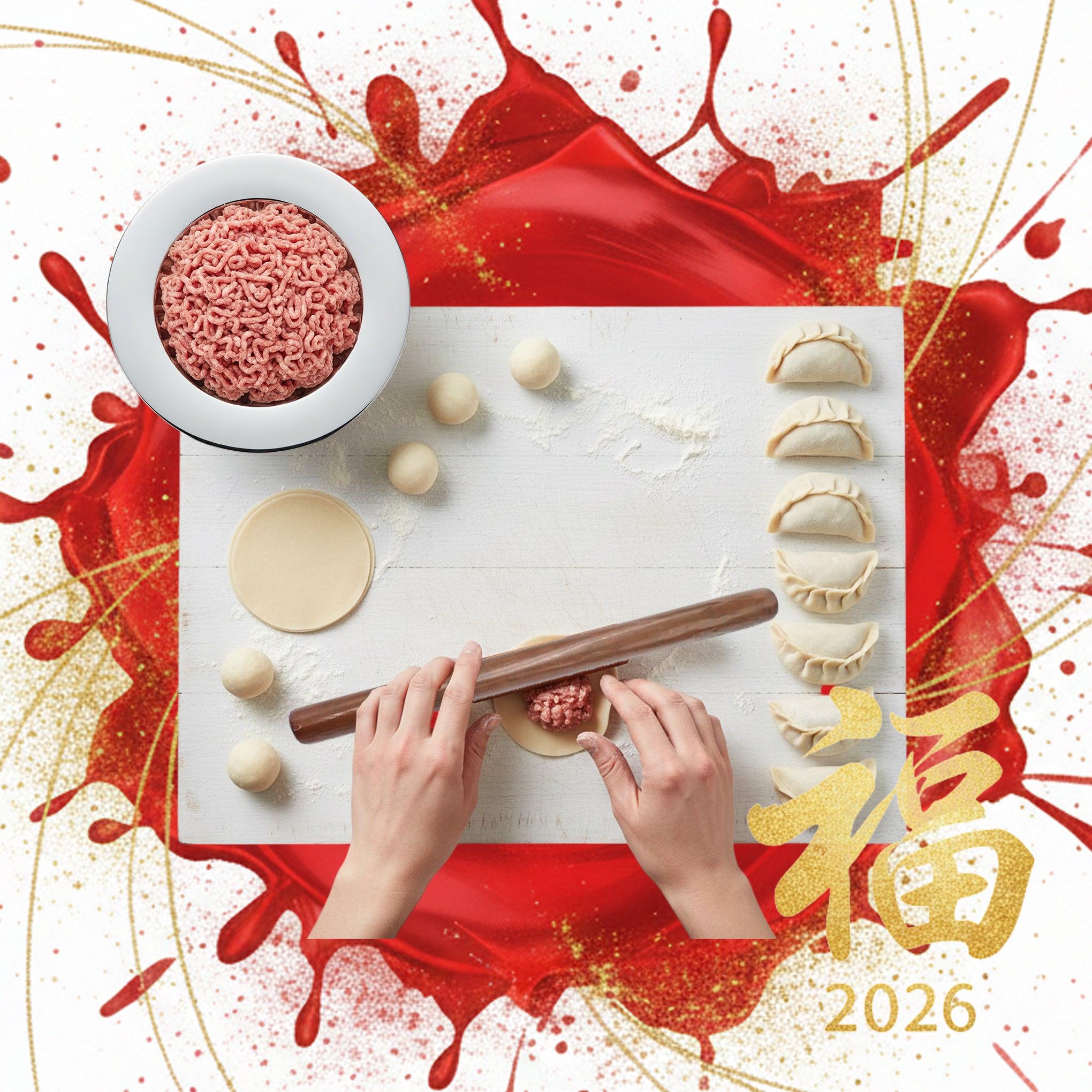 CNY Prosperity Dumpling Making Set