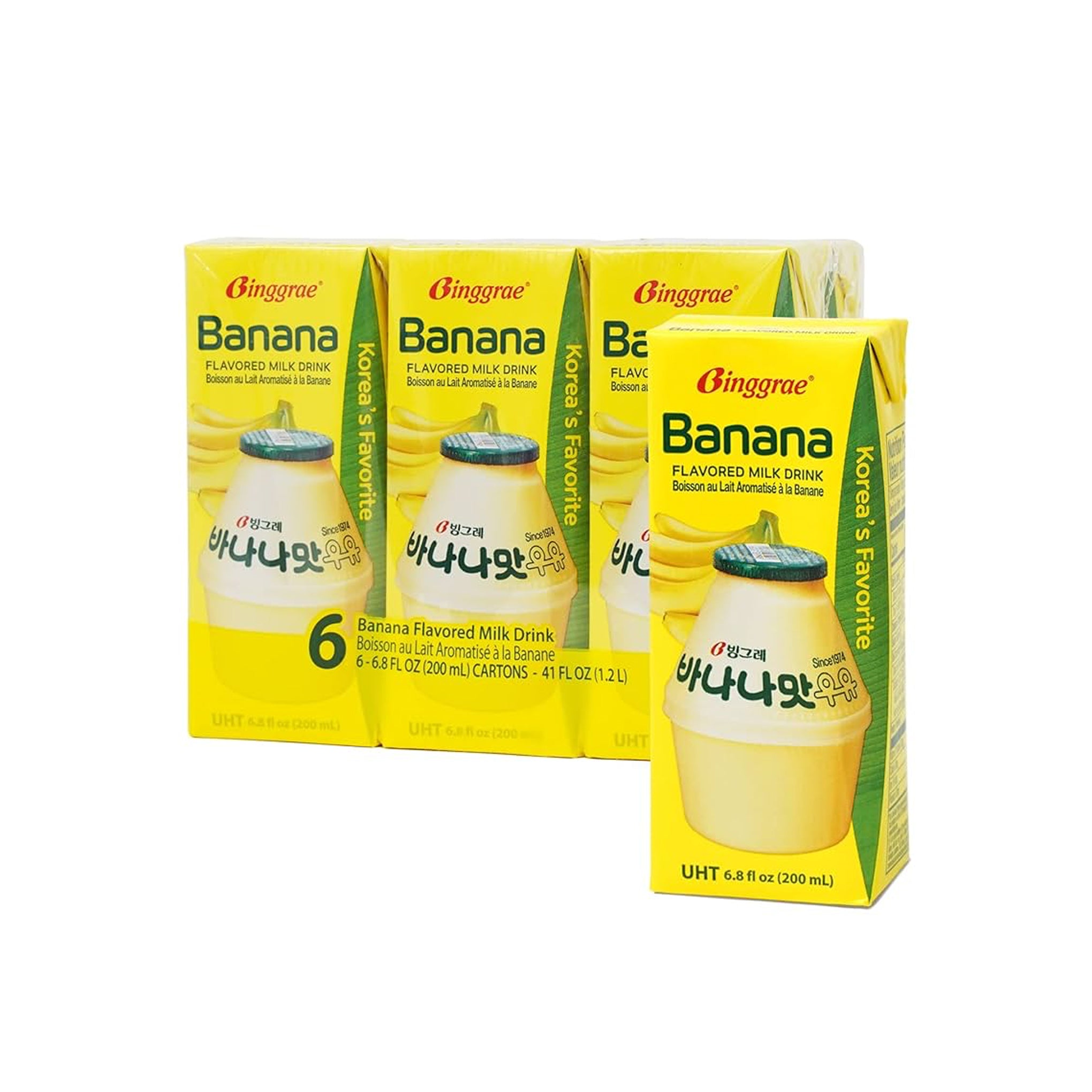 Banana Flavoured Milk Drink 6's x 200ml