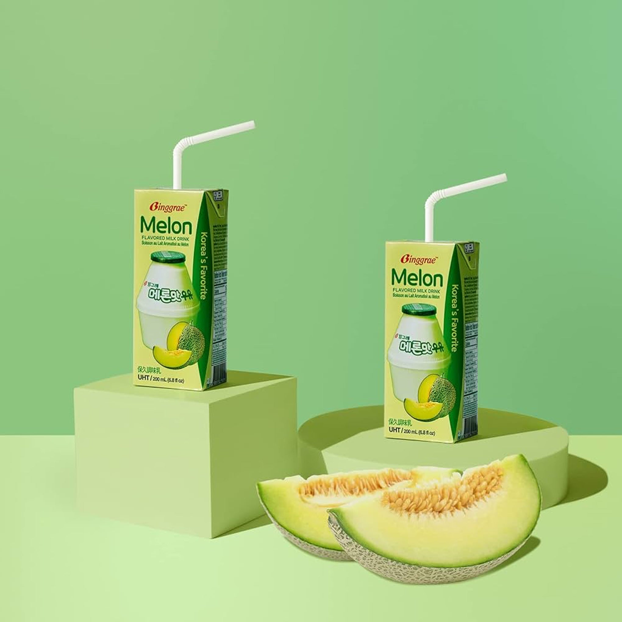 Melon Flavoured Milk Drink 6's x 200ml