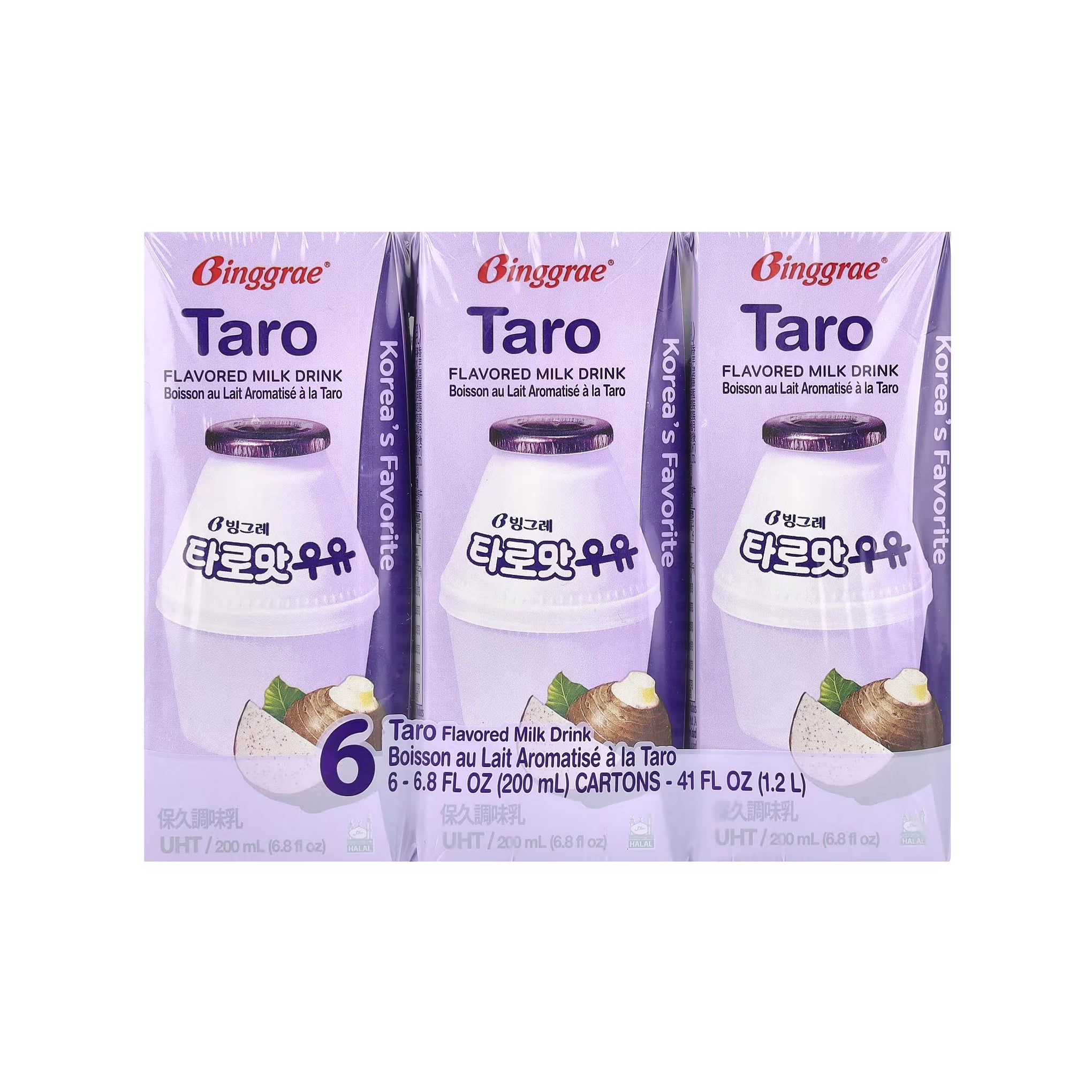 Taro Flavoured Milk Drink 6's x 200ml