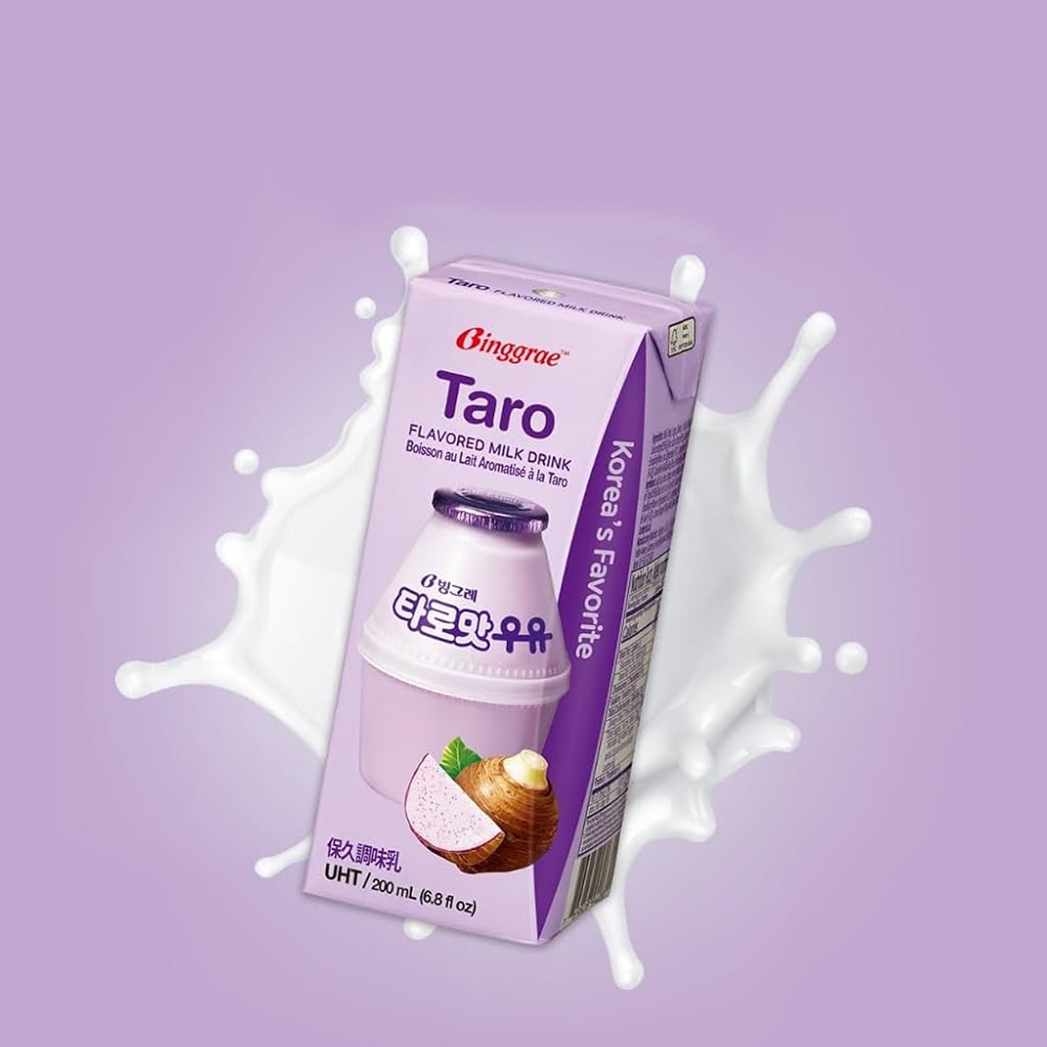 Taro Flavoured Milk Drink 6's x 200ml