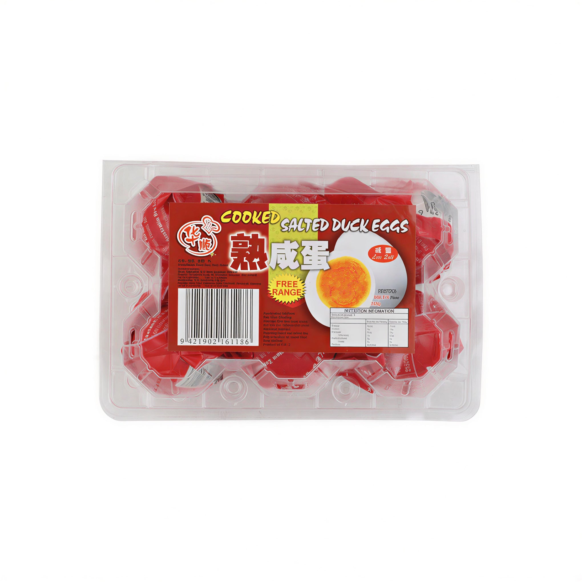 Cooked Salted Duck Eggs 6's x 65g