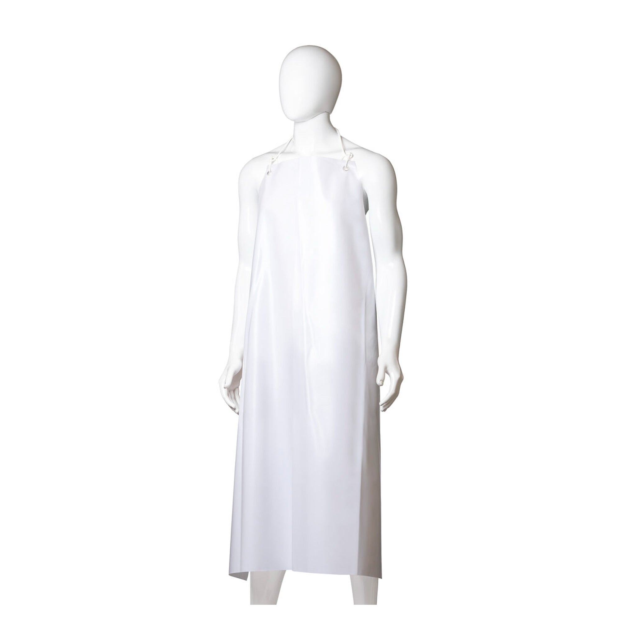 Reusable PVC Apron 900mmx1200mm 30mu (White)