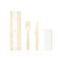 Disposable Wooden Cutlery Set 3in1 50pcs