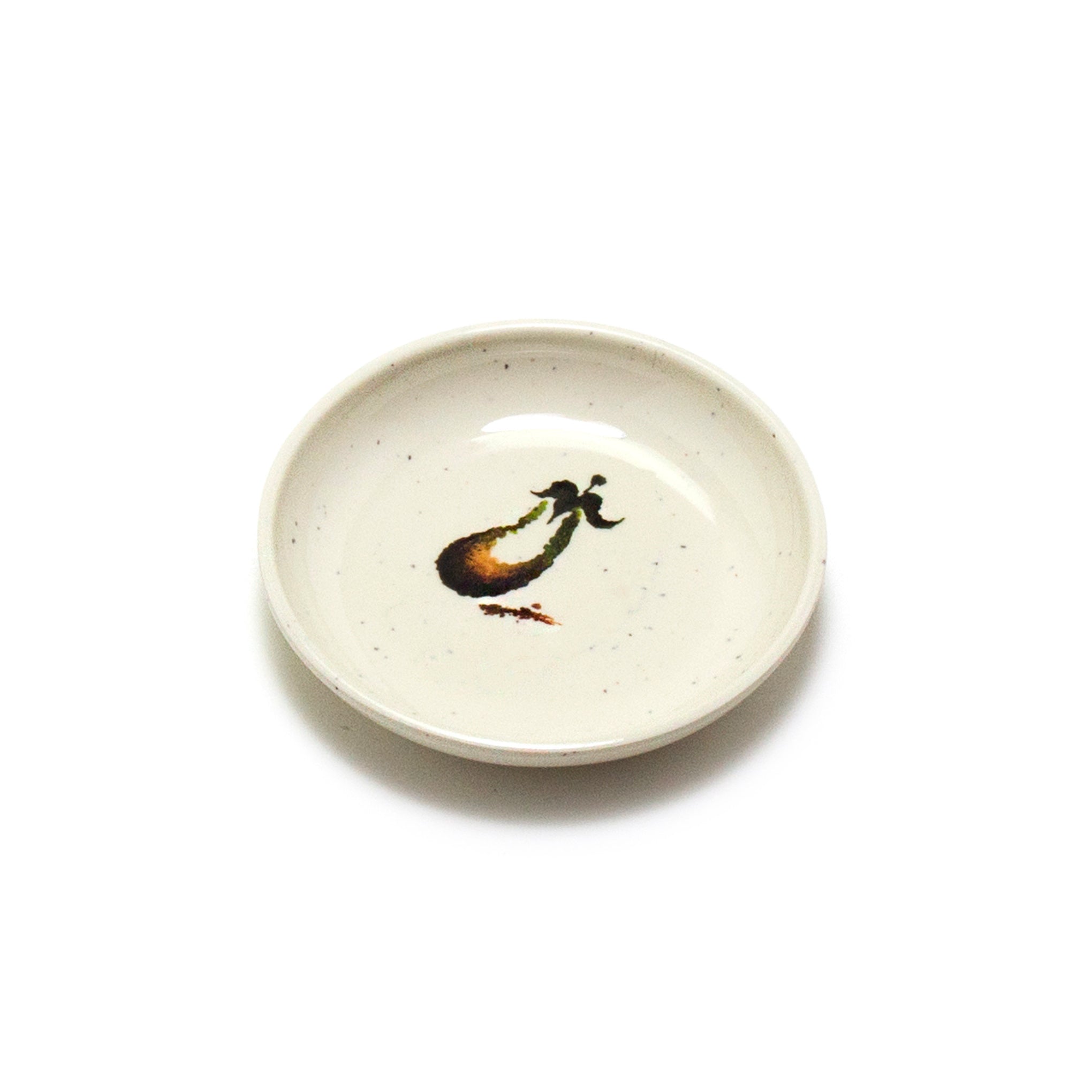 Melamine Sauce Dish Eggplant 2.5"