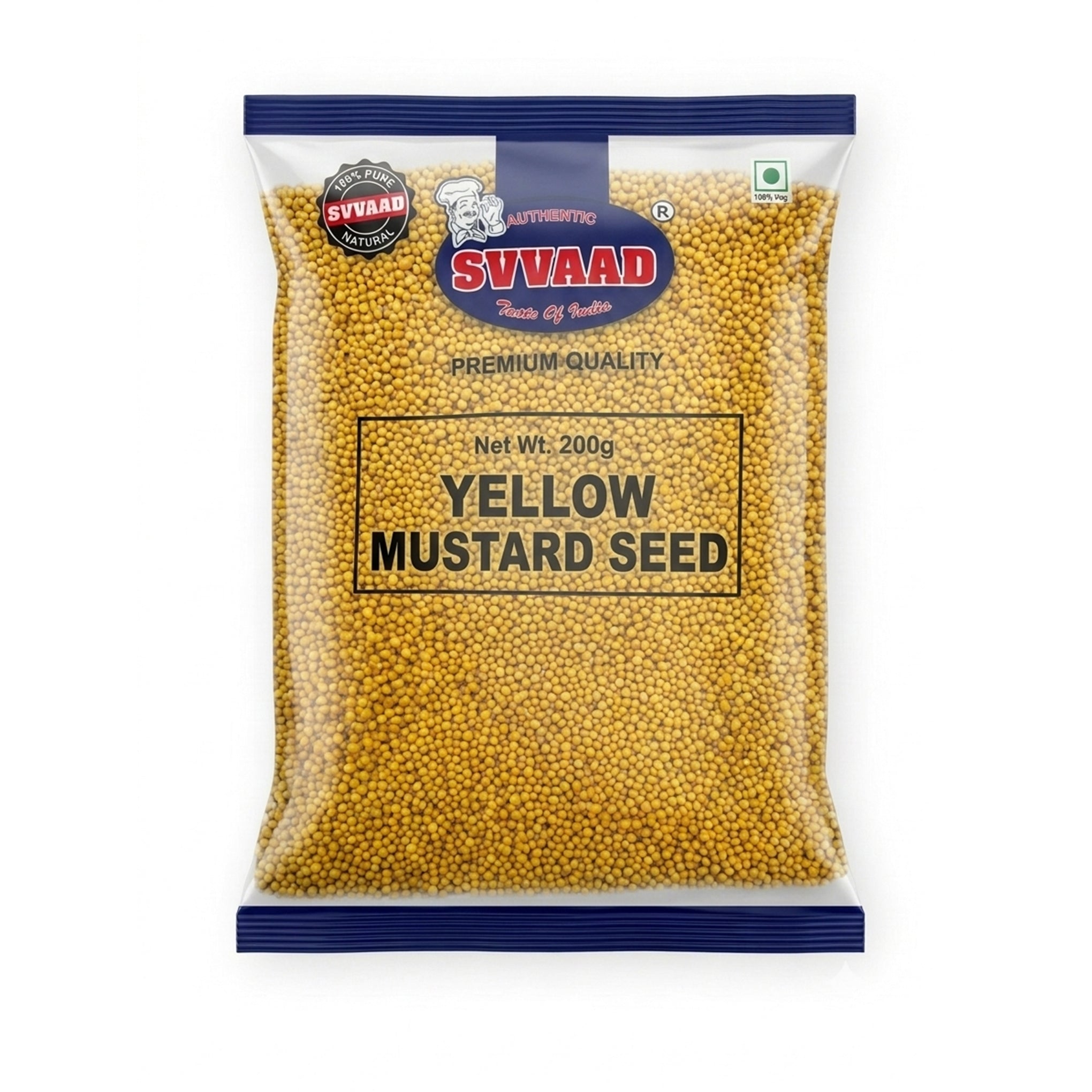 Yellow Mustard Seeds 200g