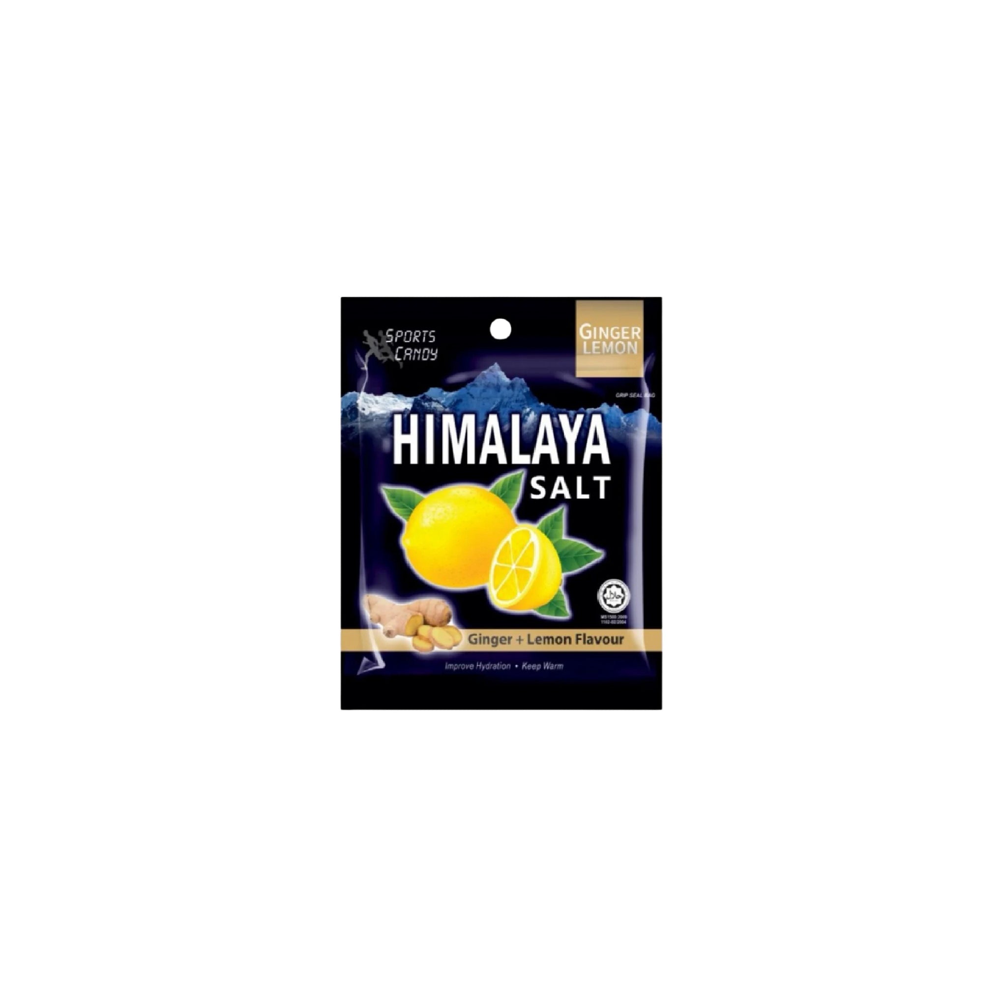 Himalaya Salt Mint Candy Ginger & Lemon 15g