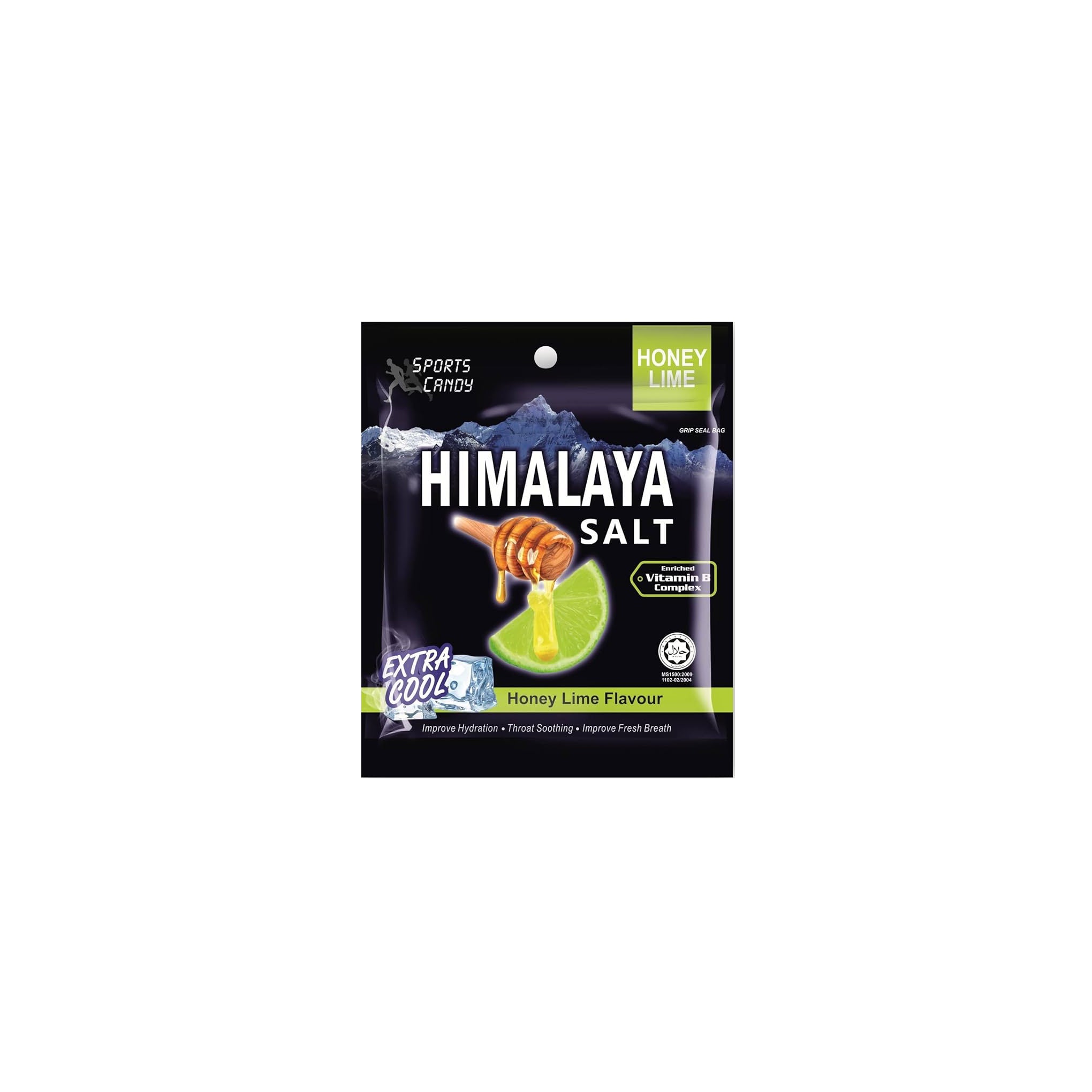 Himalaya Salt Mint Candy Honey & Lime 15g