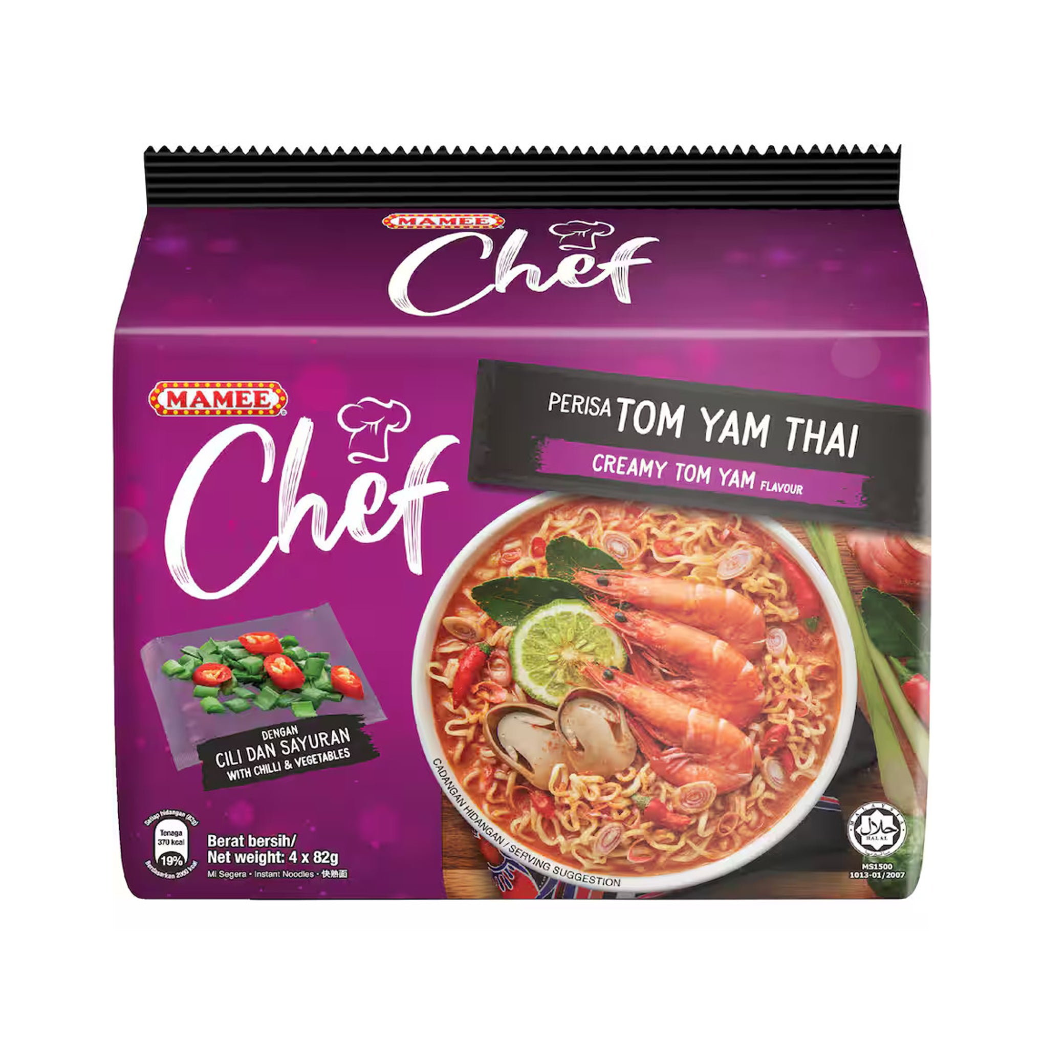 Tom Yum Noodles 4's x 82g